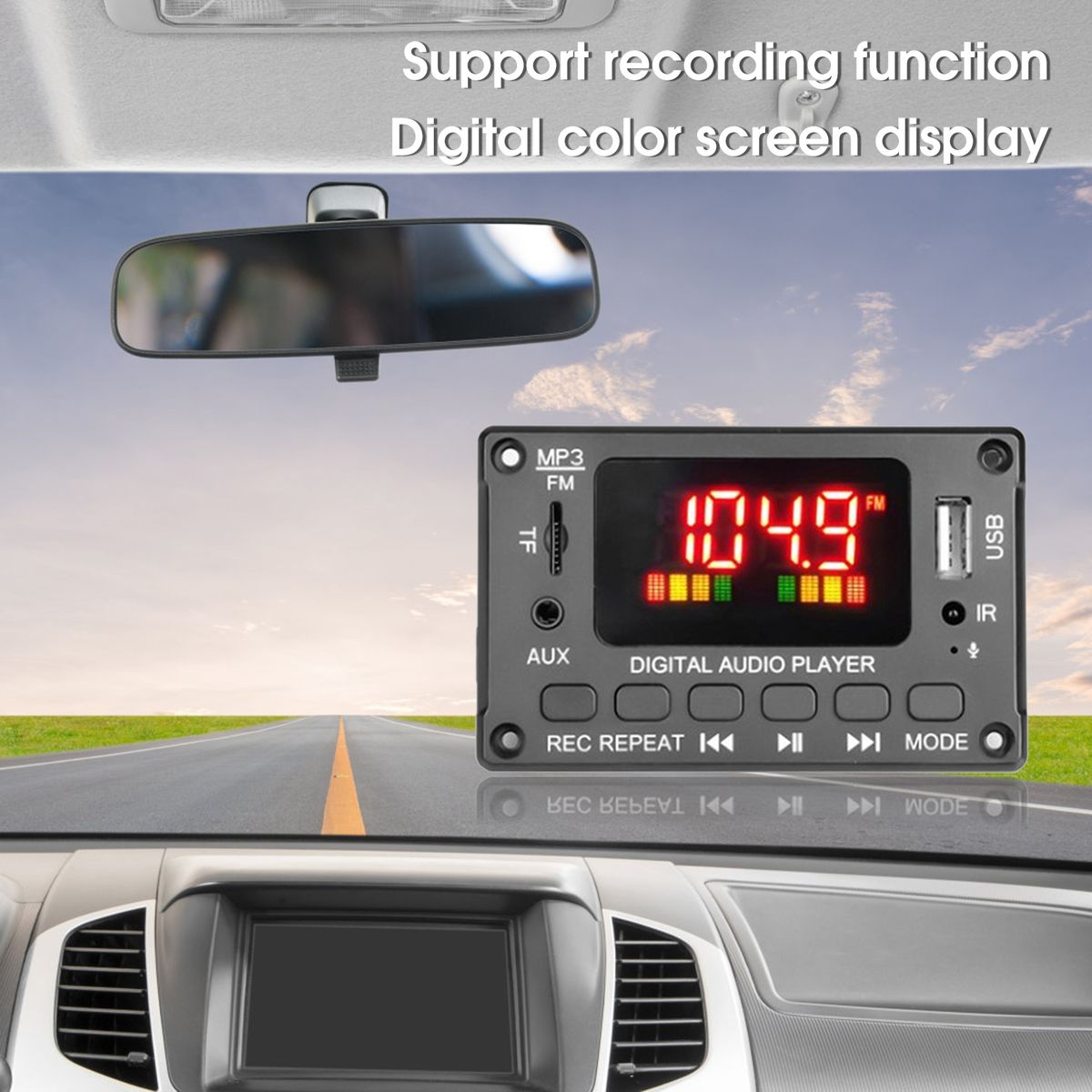 Digital Amplifier Board   Wide Application Black