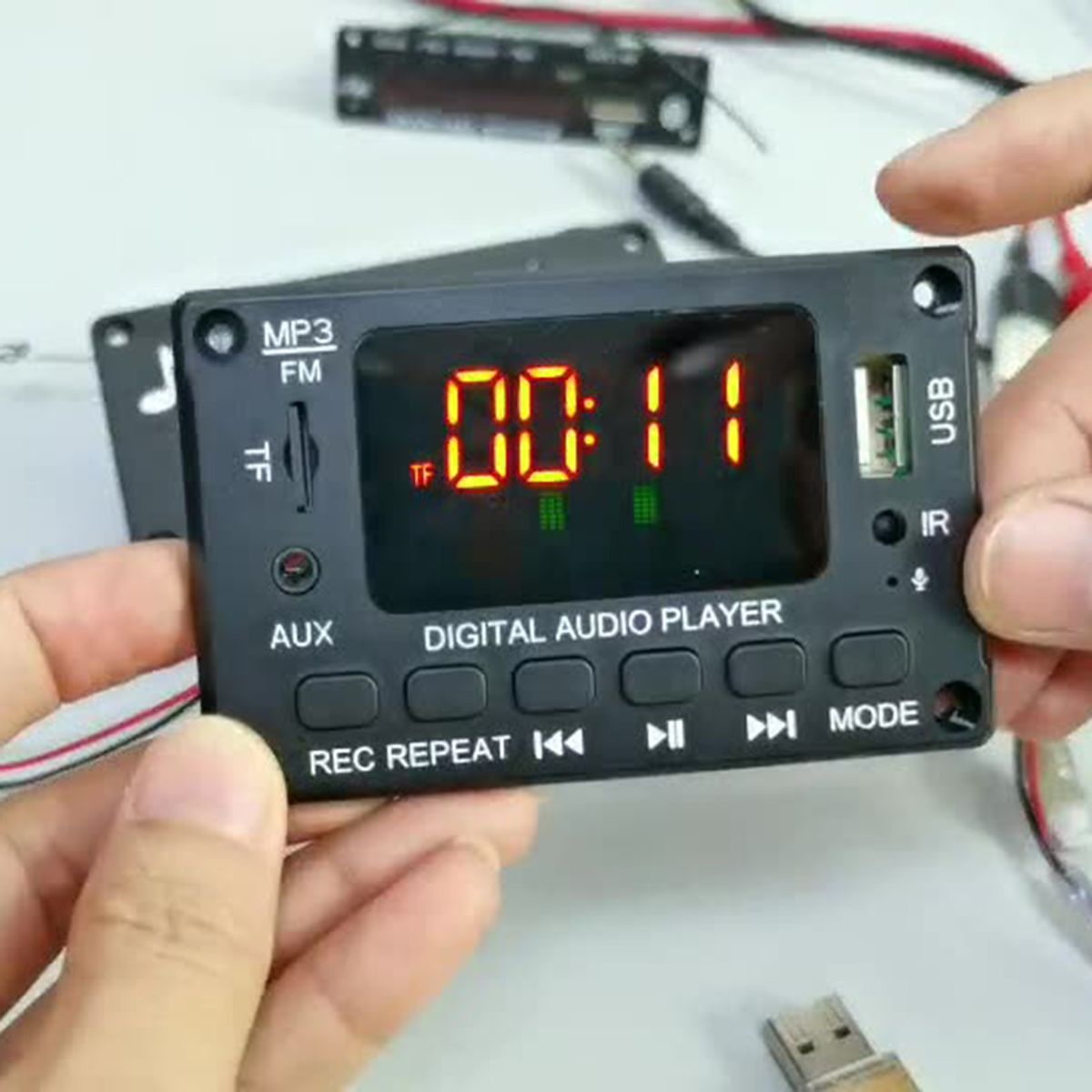 Digital Amplifier Board   Wide Application Black