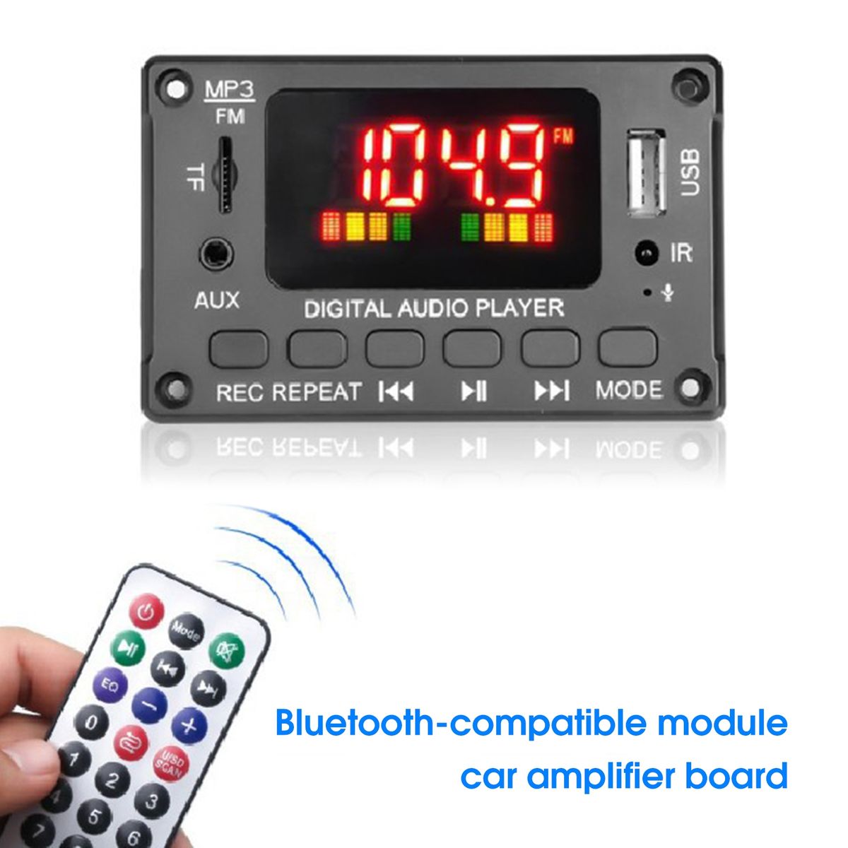 Digital Amplifier Board   Wide Application Black
