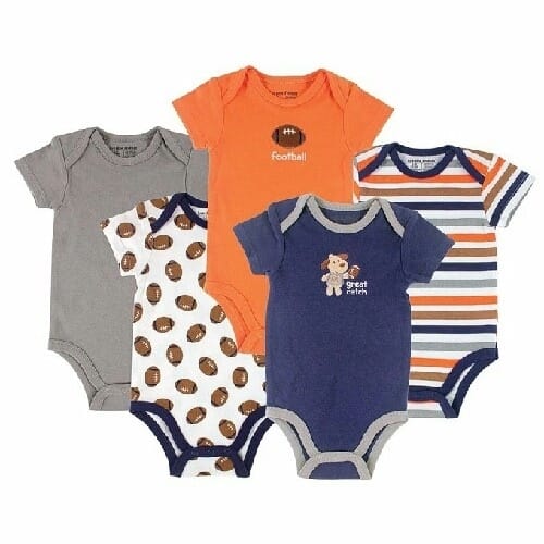Hanging 5 Pack Bodysuits
