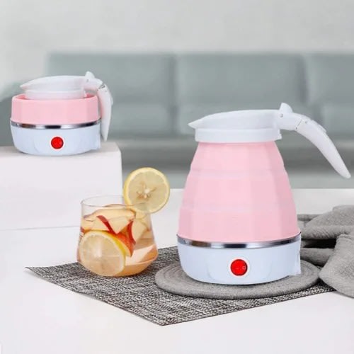 Collapsible Silicone Foldable Electric Kettle
