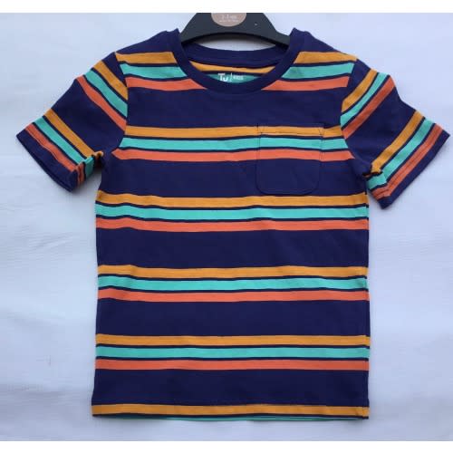 Multicolor Striped Boy Top