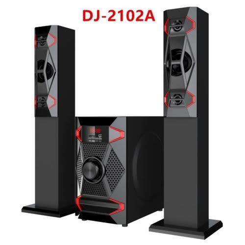 3.1 Super Sound Bluetooth Home Theater 2021 -60W - DJ-2102A