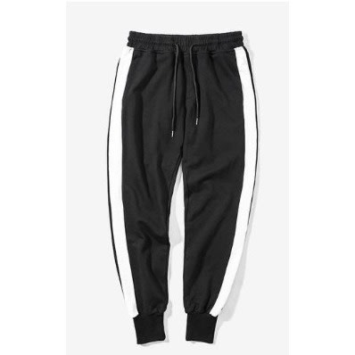 Striped Sweatshirt And Jogger-pants For Men-2 Piece