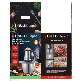 Food Chopper And Yam Pounder - 4L - 800W