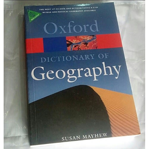 Oxford Dictionary Of Geography