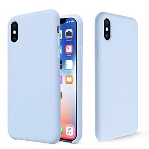 Silicone Case For  iPhone X Max -Blue