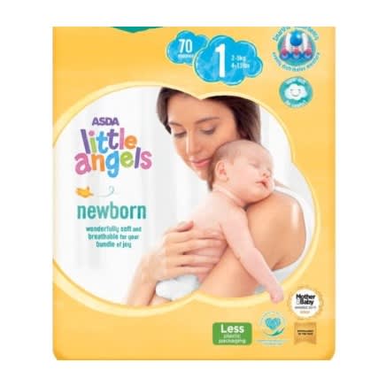 Little Angels Diapers Size 1 Jumbo