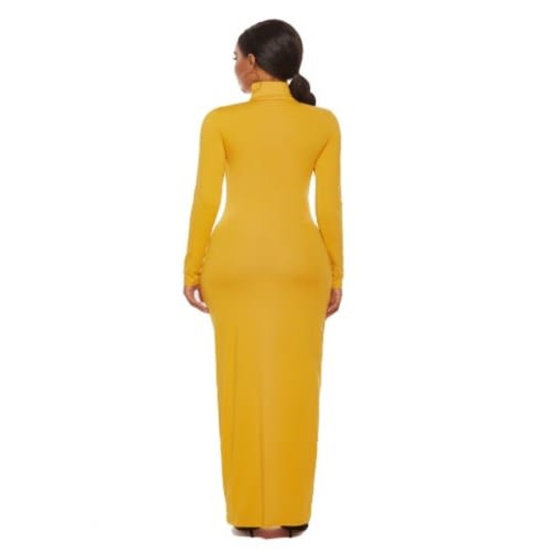 Long Sleeve Turtleneck Ladies Wear -  Slim Body