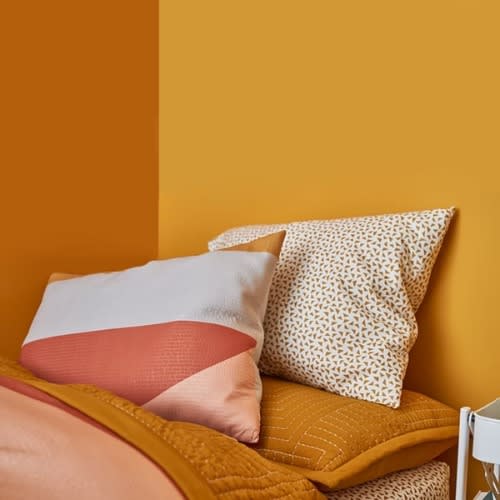 Home Expressions Retro Colorblock - 7 Piece Complete Bedding Set With Sheets