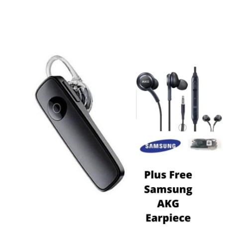 Bluetooth Earphone With Free Samsung Akg Corded Earpiece