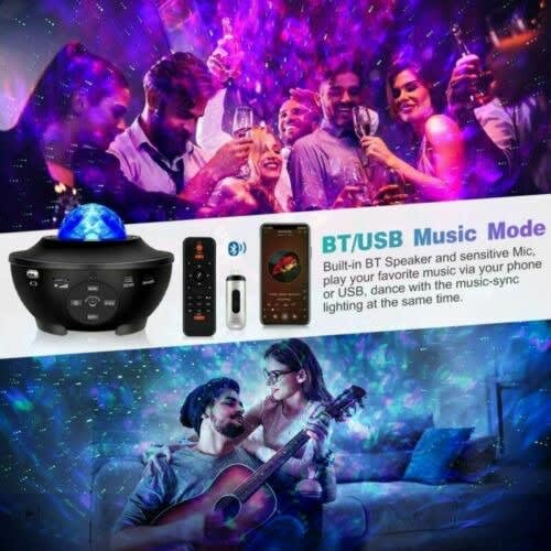Led Starry Night Sky Galaxy Projector Lamp