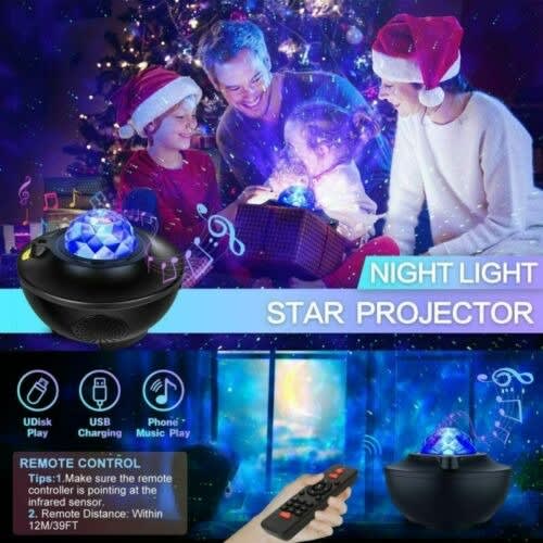 Led Starry Night Sky Galaxy Projector Lamp