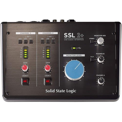 Ssl2+ 2-in/4-out Usb-c Audio Interface