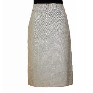 Women's Midi Pencil Skirt - Grey
