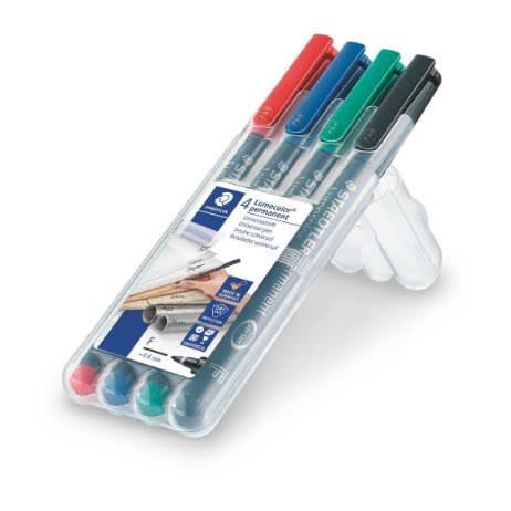 Lumocolor® Permanent Pen (318) Set 4
