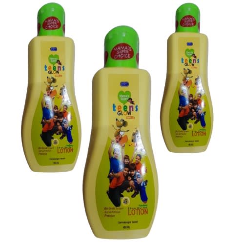 Teens Glow Shea Butter Lotion - 400ml x 3pcs