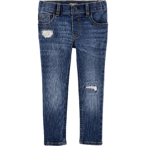 Rip-and-repair Skinny Jeans