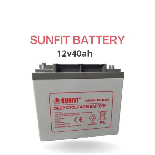 Inverter Solar Battery 12v/40ah