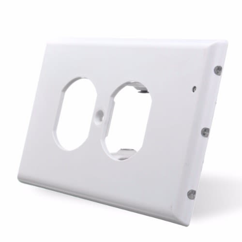 Night Angel LED Lighted Wall Outlet Coverplate