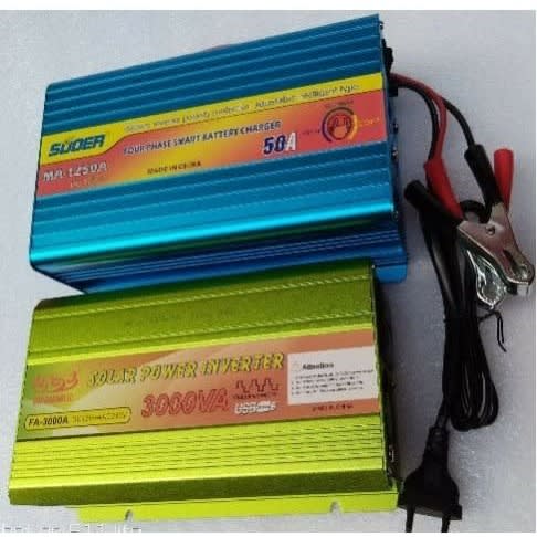 Suoer 3000w Power Inverter With 50a Battery Charger