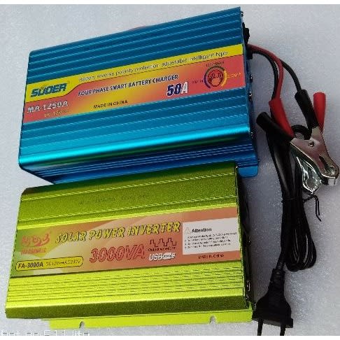 3000w Power Inverter With 50a Battery Charger