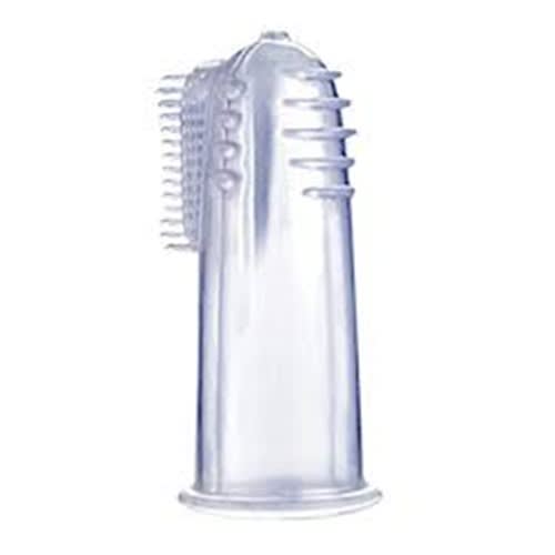 Finger Baby Silicone Toothbrush With Case, 0+ Month, Bpa Free