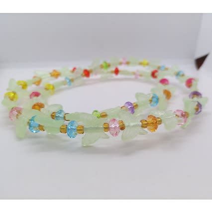 Glow In The Dark Elastic Butterfly Waist Beads