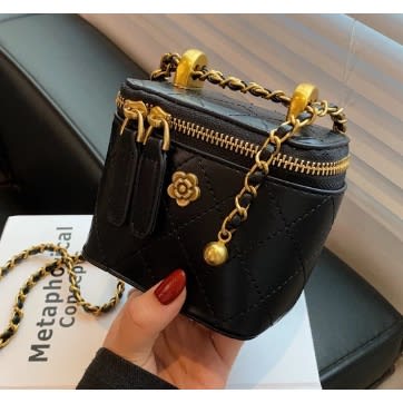 Mini Box Ladies' Handbag - Black