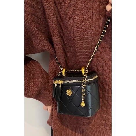 Mini Box Ladies' Handbag - Black