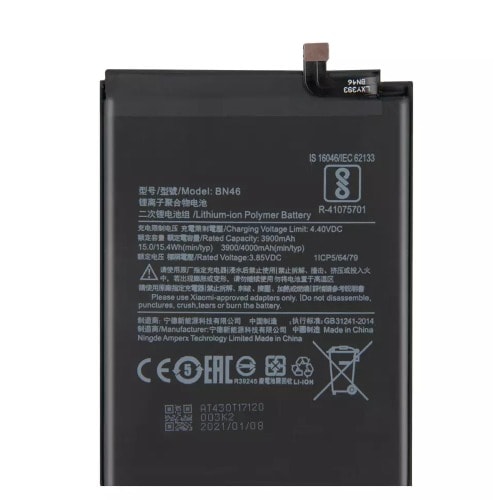 Battery Bn46 For Xiaomi Redmi Note 6