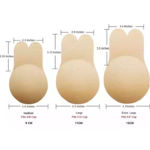 Adhesive Invisible Silicone Push Up Bra