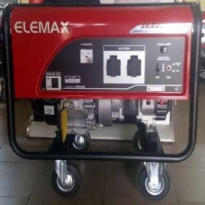 4.8kva Sh 5300 Ex With 4 Wheels - Manual Starter