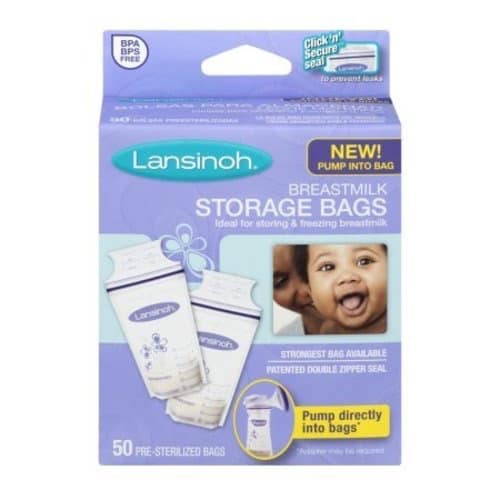 Breast Milk Storage Bags-50 ct