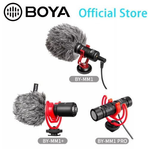 Condenser Cardiod Shotgun Video Microphone Recording Mic By-mm1 For Pc Mobile Phone Dslr