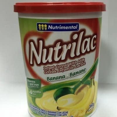 Nutribom Nutrilac - Banana Flavor - 360g - 12 Pieces