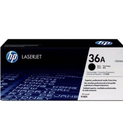 Hp 36a Laserjet Toner Cartridge - Black