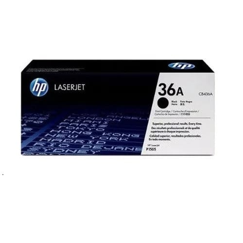 Hp 36a Laserjet Toner Cartridge - Black