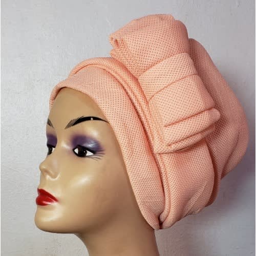 Turban Cap - Peach