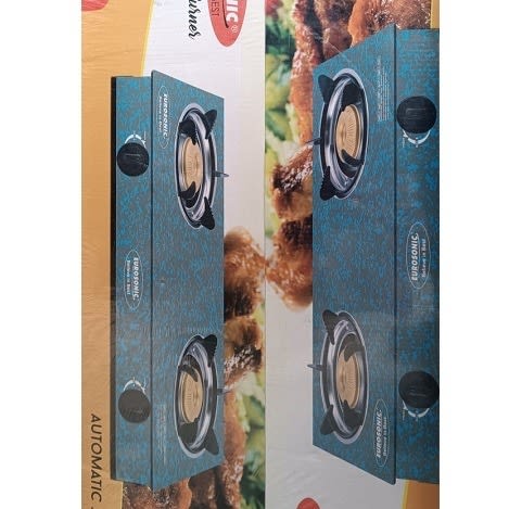 Glass Table Top Gas Cooker- 2 Burner