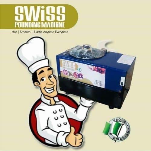 Swiss Yam/Fufu/Plantain/Cocoyam Pounding Machine - 300W