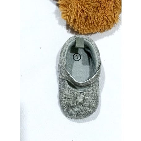 Baby Girl Prewalker Shoes - Grey