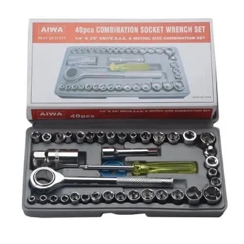 Combination Socket Wrench - 40pcs