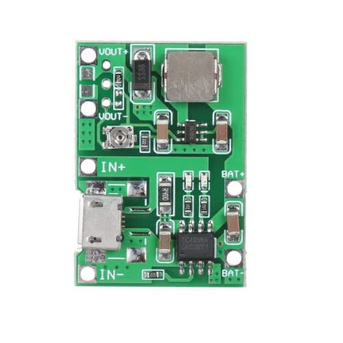 Lithium Battery Charger / Boost Converter Combo Module