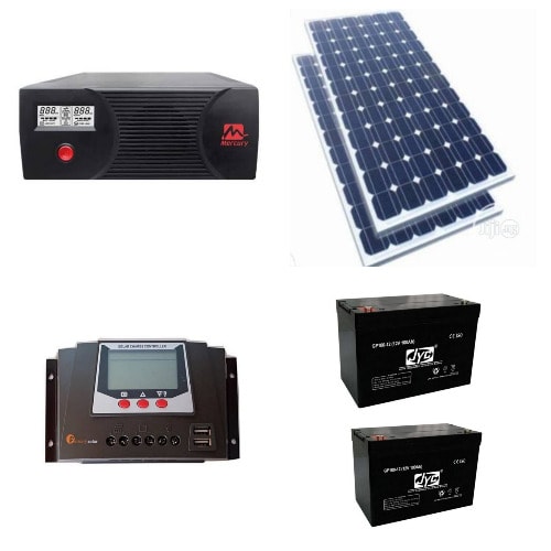 2.4kva 24v Inverter System+4panels