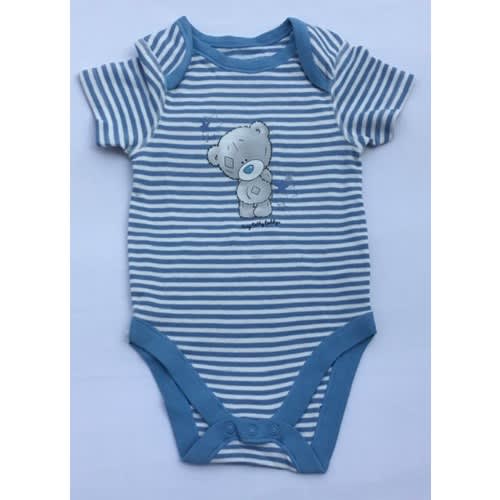 Boy's Short Sleeve 5 Pure Soft Cotton Bodysuits