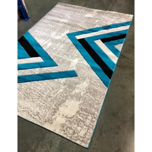 4 By 6ft Modern Pattern Multicolor Center Rug