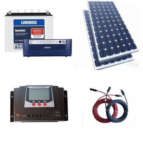 1kva 12v Solar Combo