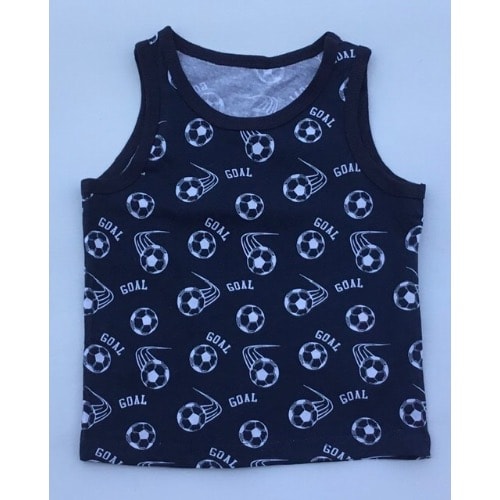 5 Pack Boys Football Cotton Rich Vest