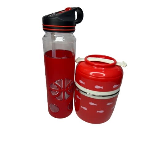 2 in 1 Food Flask & Water Bottle